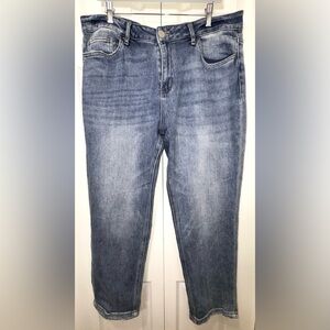 Vervet Plus Mid Rise skinny Ankle Jeans Size 14 EUC